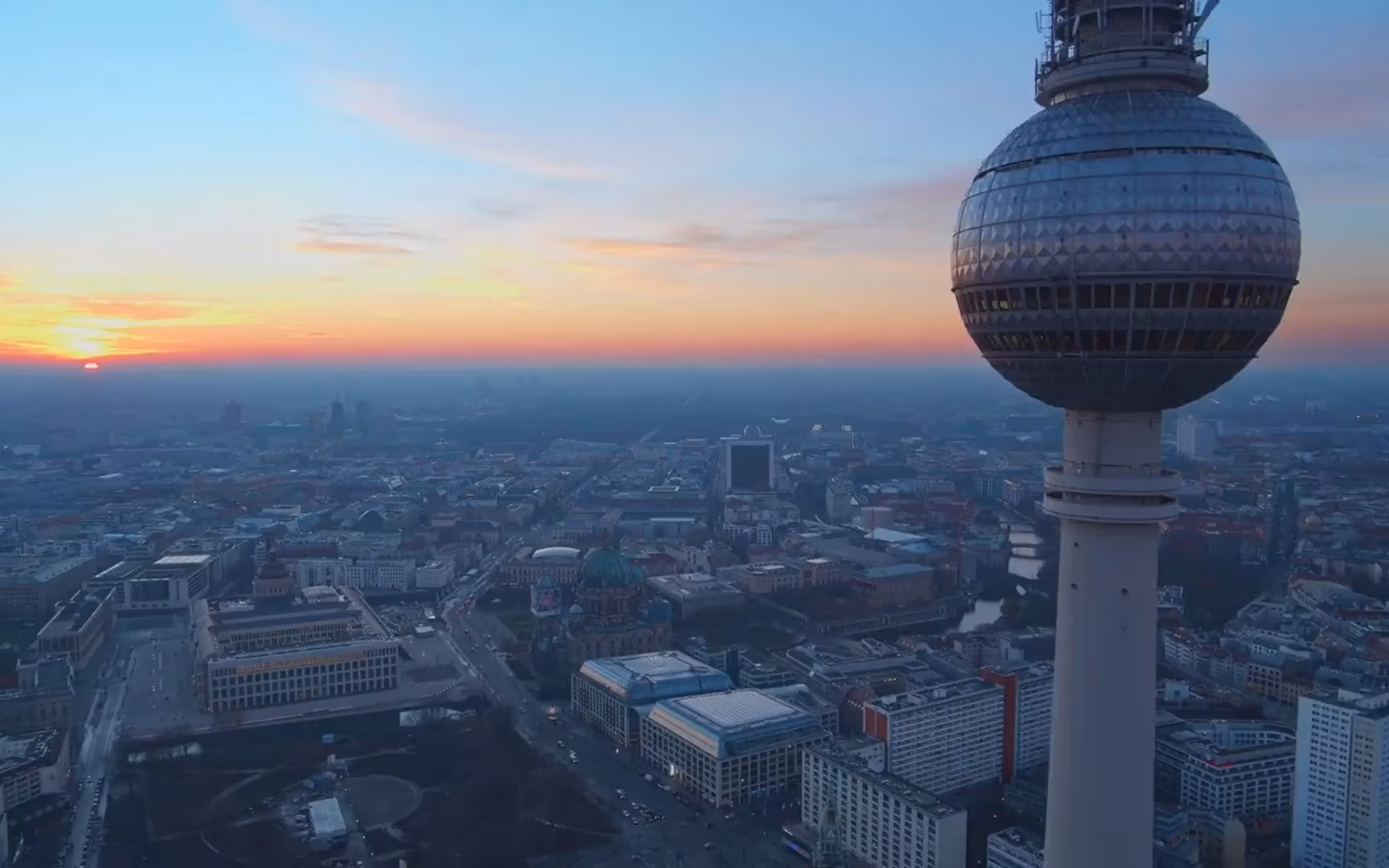 Berlin TV Tower local landmark from a LASEO local SEO engagement